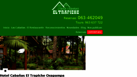 What Trapichelodge.com website looked like in 2017 (6 years ago)