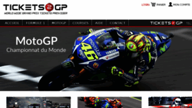 What Tickets2gp.com website looked like in 2017 (6 years ago)
