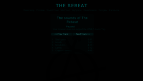 What Therebeat.com website looked like in 2017 (6 years ago)