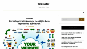 What Telerakter.hu website looked like in 2017 (6 years ago)