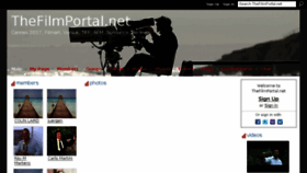 What Thefilmportal.net website looked like in 2017 (6 years ago)