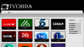 What Tvchida.com website looked like in 2017 (6 years ago)