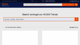 What Trends.directindustry.com website looked like in 2017 (6 years ago)