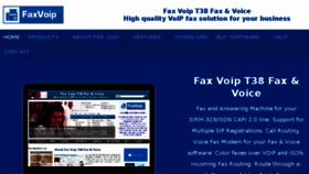 What T38faxvoip.com website looked like in 2017 (6 years ago)