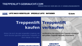 What Treppenlift-gebraucht.com website looked like in 2017 (6 years ago)