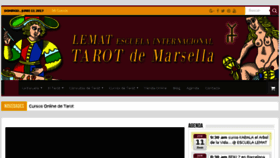 What Tarotmarsella.com website looked like in 2017 (6 years ago)