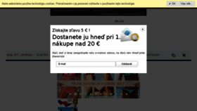 What Timeforyou.sk website looked like in 2017 (8 years ago)