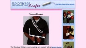 What Tamponcrafts.com website looked like in 2017 (8 years ago)