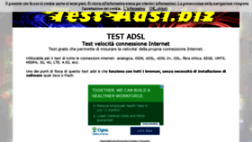 What Testadsl.biz website looked like in 2017 (6 years ago)