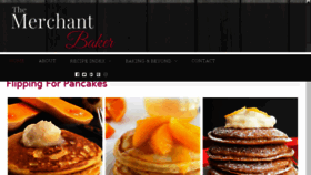 What Themerchantbaker.com website looked like in 2017 (6 years ago)