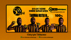 What Tekirdagspor.org.tr website looked like in 2017 (6 years ago)