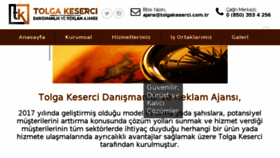 What Tolgakeserci.com.tr website looked like in 2017 (6 years ago)