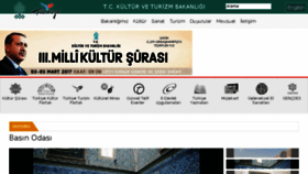 What Tourism.gov.tr website looked like in 2017 (6 years ago)