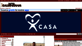 What Tuttosalernitana.com website looked like in 2017 (6 years ago)