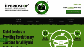 What Thehybridshop.com website looked like in 2017 (6 years ago)