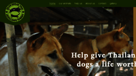 What Thaianimalsanctuary.com website looked like in 2017 (6 years ago)