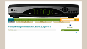 What Tifaux.com website looked like in 2017 (6 years ago)