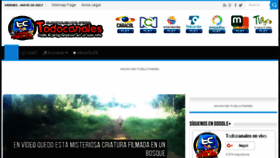 What Todocanales.net website looked like in 2017 (6 years ago)