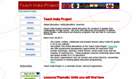 What Teachindiaproject.org website looked like in 2017 (6 years ago)