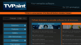 What Tvpaint.net website looked like in 2017 (6 years ago)