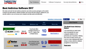What Top10avsoftware.com website looked like in 2017 (6 years ago)