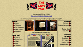 What Thevalvepage.com website looked like in 2017 (8 years ago)