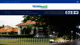 What Technopark.org website looked like in 2017 (6 years ago)