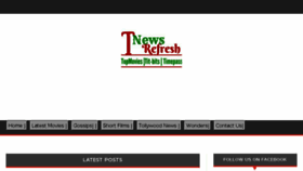 What Tnewsrefresh.com website looked like in 2017 (6 years ago)