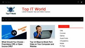 What Topitworld.com website looked like in 2017 (6 years ago)
