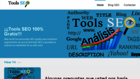 What Toolsseo.net website looked like in 2017 (6 years ago)