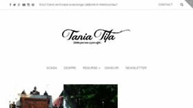 What Taniatita.info website looked like in 2017 (6 years ago)