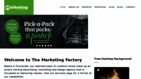 What Themarketingfactory.com.au website looked like in 2017 (6 years ago)