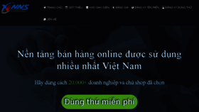 What Thietkewebvina.vn website looked like in 2017 (6 years ago)