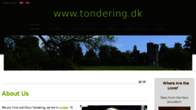 What Tondering.dk website looked like in 2017 (6 years ago)