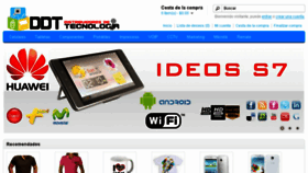 What Tienda.ddtsa.com website looked like in 2017 (6 years ago)