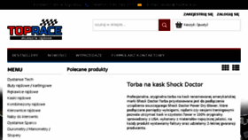 What Toprace.pl website looked like in 2017 (6 years ago)