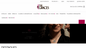 What Thegraces.com.br website looked like in 2017 (6 years ago)