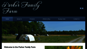 What Theparkerfamilyfarm.com website looked like in 2017 (6 years ago)