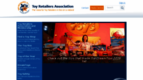 What Toyretailersassociation.co.uk website looked like in 2017 (6 years ago)