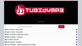 What Tubidymp3.io website looked like in 2017 (6 years ago)