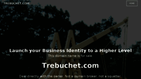 What Trebuchet.com website looked like in 2017 (6 years ago)