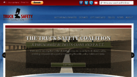 What Trucksafety.org website looked like in 2017 (9 years ago)
