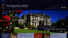 What Treysgawen-hall.co.uk website looked like in 2017 (6 years ago)