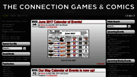 What Theconnectiongames.com website looked like in 2017 (6 years ago)