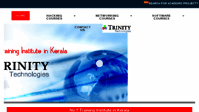 What Trinitytechnology.in website looked like in 2017 (6 years ago)