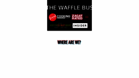 What Thewafflebus.com website looked like in 2017 (6 years ago)