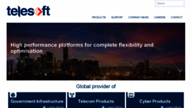 What Telesoft-technologies.com website looked like in 2017 (6 years ago)