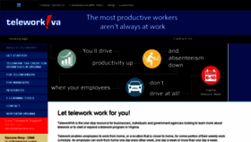 What Teleworkva.org website looked like in 2017 (6 years ago)