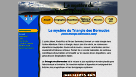 What Triangle-bermudes.com website looked like in 2017 (7 years ago)