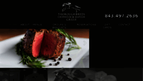 What Thoroughbredsrestaurant.com website looked like in 2017 (6 years ago)